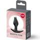 Анальная пробка Fun Factory Bootie Fem, чёрная
