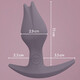 Анальная пробка Fun Factory Bootie Fem, серая