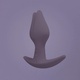 Анальная пробка Fun Factory Bootie Fem, серая