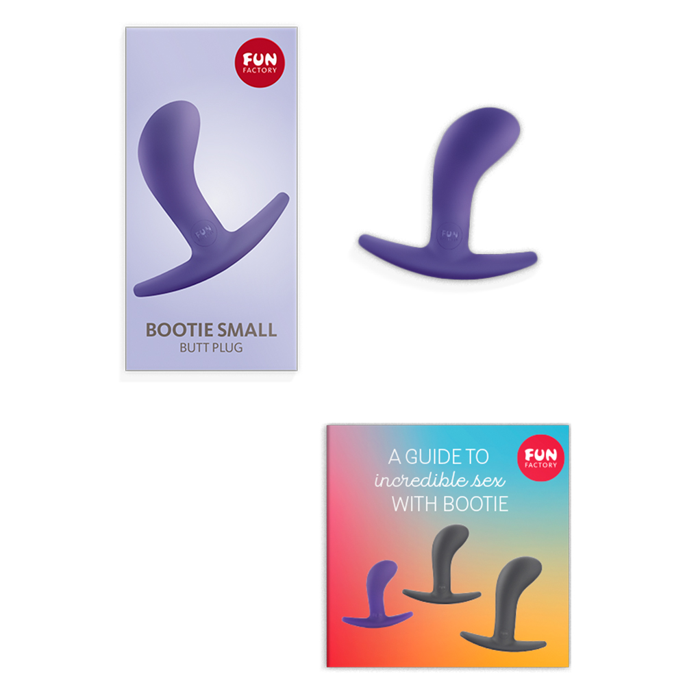 Анальная пробка Fun Factory Bootie S, фиолетовая