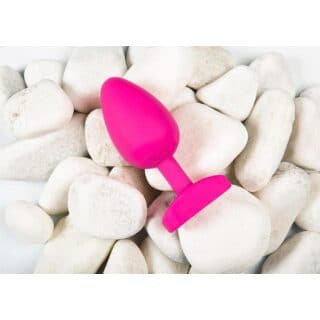 Анальная рельефная вибропробка Pretty Love Wyatt Baile, фуксия BI-040091 - Pretty Love - С вибрацией - Купить