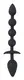 Анальная пробка и шарики Black Velvets Plug & Bead
