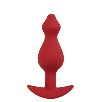 Анальная пробка Le Frivole Core Libra M, бордовая