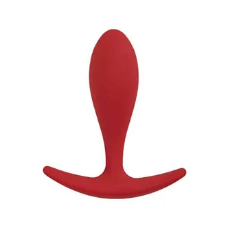 Анальная пробка Le Frivole Core Lito M, красная