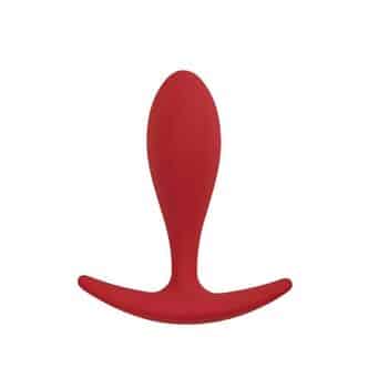 Анальная пробка Le Frivole Core Lito S, красная