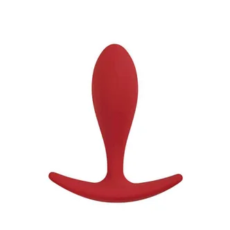 Анальная пробка Le Frivole Core Lito S, красная