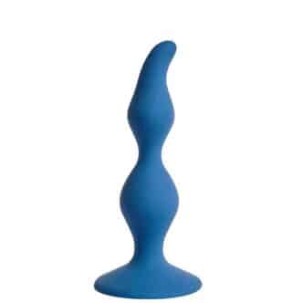 Анальная пробка Le Frivole Core Vesta, синяя