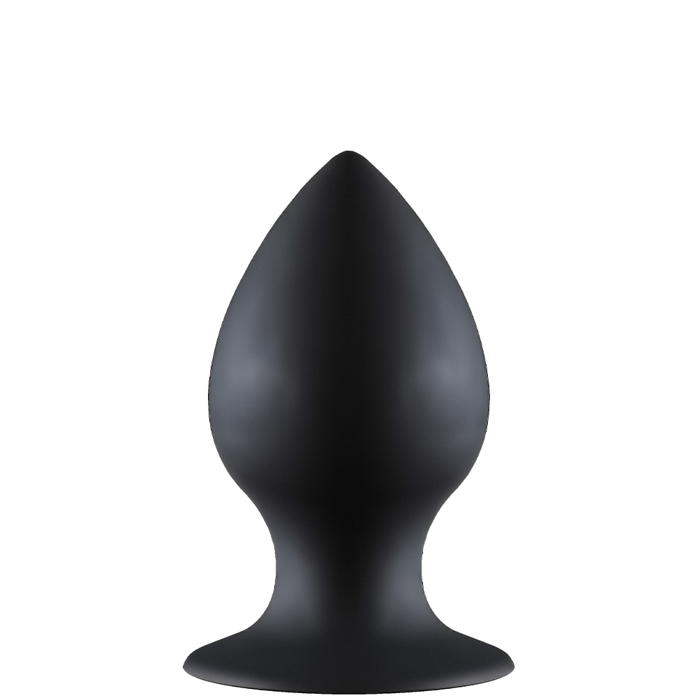 Анальная пробка Lola Games Back Door Black Edition Thick Medium, чёрная