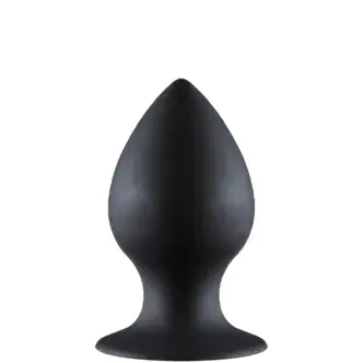 Анальная пробка Lola Games Back Door Black Edition Thick Medium, чёрная