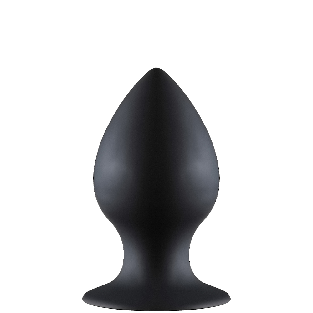 Анальная пробка Lola Games Back Door Black Edition Thick Medium, чёрная