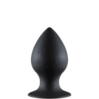 Анальная пробка Lola Games Back Door Black Edition Thick Small, чёрная