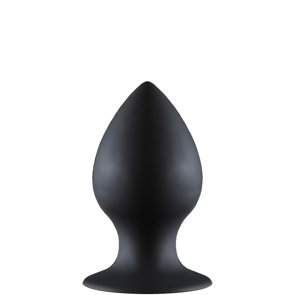 Анальная пробка Lola Games Back Door Black Edition Thick Small, чёрная