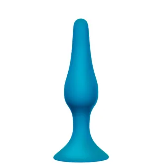 Анальная пробка Lola Games Back Door Slim Anal Plug L, голубая
