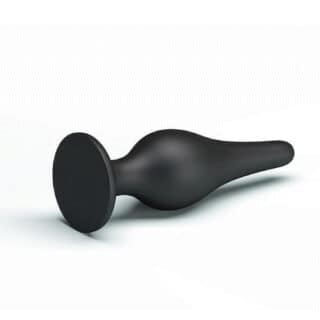 Анальная пробка Pretty Love Silicone Anal Balls, черная BI-040033 - Pretty Love - Анальные пробки для ношения - Купить