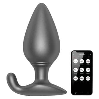 Анальная вибропробка Oninder Rio, чёрная