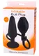 Анальная пробка с расширением Inflatable Butt Plug L, черный