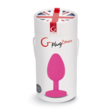 Анальная вибропробка Gvibe GPlug Bioskin, розовый