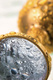 Анальная пробка ToyFa Metal с бесцветным кристаллом 7.5 см, золотистый