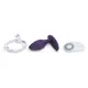 Анальная вибропробка We-Vibe Ditto с пультом ДУ, фиолетовая