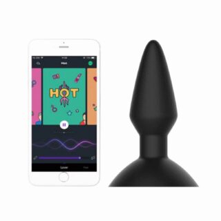 Анальная smart-пробка Magic Motion Equinox с присоской, чёрная