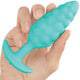 Анальная вибропробка b-Vibe Bump для ношения, бирюзовая