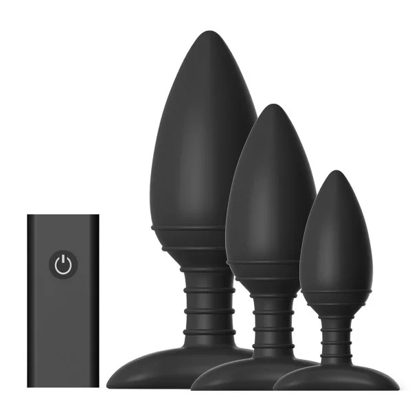 Анальная вибропробка Nexus Ace Large с пультом ДУ, черная