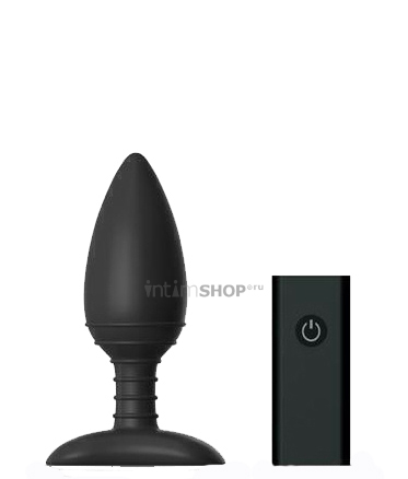 Анальная вибропробка Nexus Ace Medium с пультом ДУ, черная