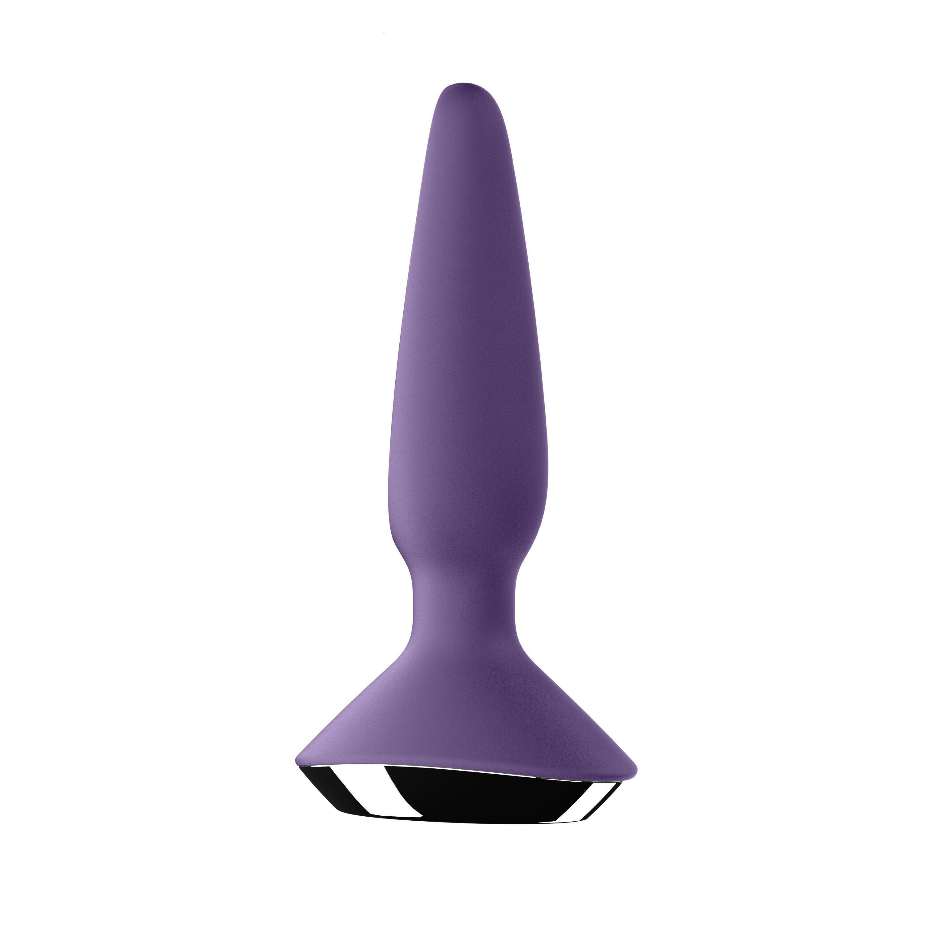 Анальная вибропробка Satisfyer Plug-ilicious 1, фиолетовая