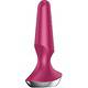 Анальная вибропробка Satisfyer Plug-ilicious 2, ягодный