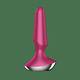 Анальная вибропробка Satisfyer Plug-ilicious 2, ягодный