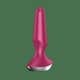 Анальная вибропробка Satisfyer Plug-ilicious 2, ягодный