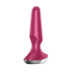 Анальная вибропробка Satisfyer Plug-ilicious 2, ягодный