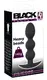 Анальная втулка Black Velvet Analplug Heavy Beads