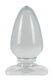 Анальная втулка Orion Crystal Clear Big Plug, прозрачная