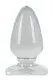 Анальная втулка Orion Crystal Clear Big Plug, прозрачная