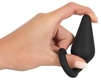 Анальная втулка с кольцом Orion Soft Touch Silicone Anal Plug S, черная
