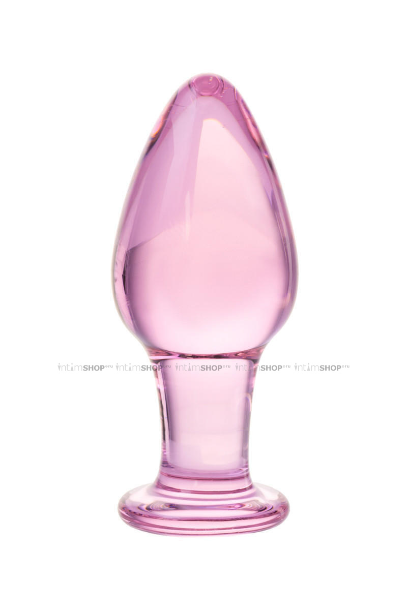 Анальная втулка Sexus Glass, розовый