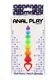Анальные бусы ToyJoy Anal Play, разноцветный