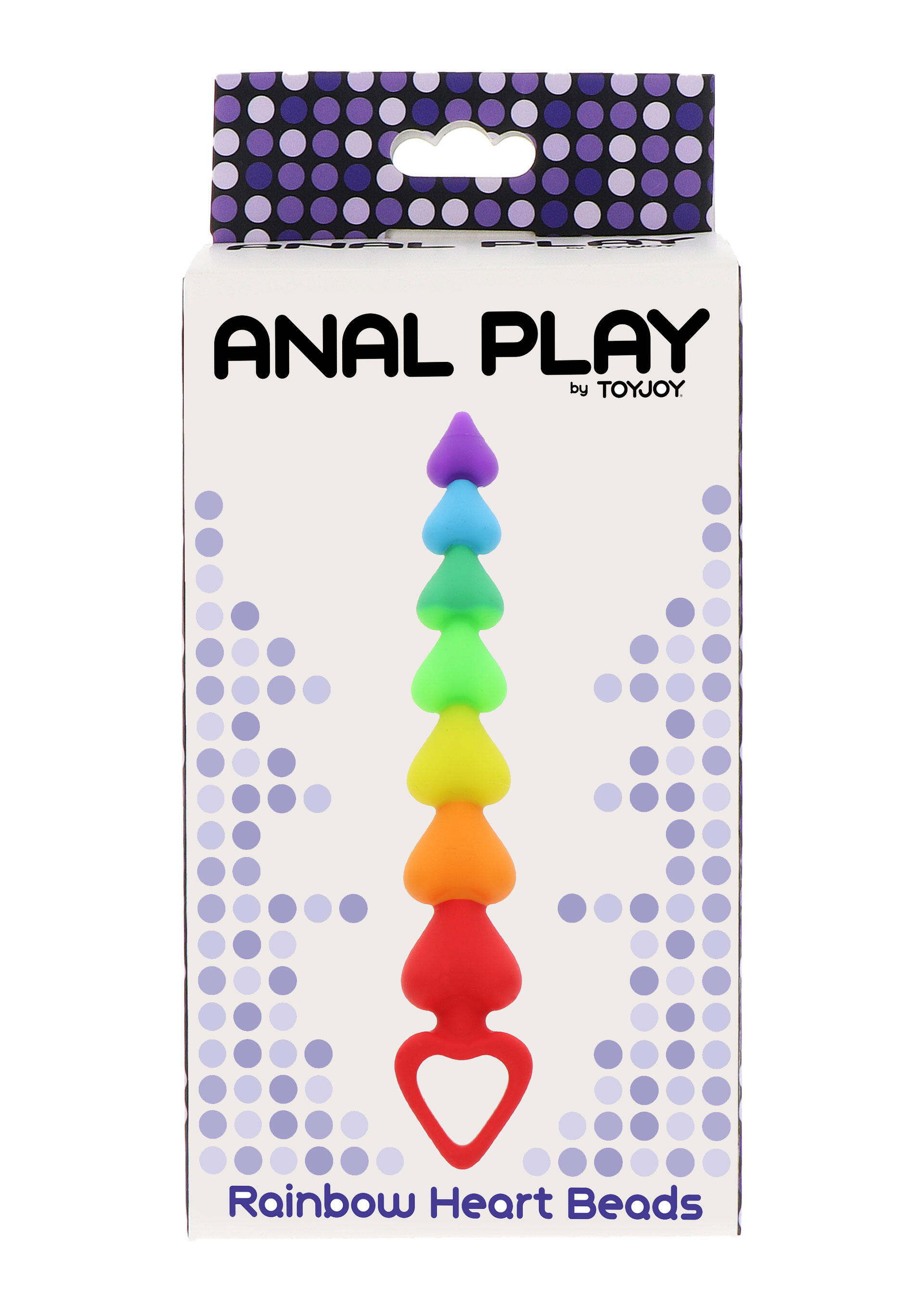 Анальные бусы ToyJoy Anal Play, разноцветный