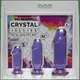 Анальные фаллоимитаторы Doc Johnson Crystal Jellies Anal Starter Kit, фиолетовые