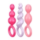 Анальные пробки Satisfyer Booty Call 3 шт, разноцветные