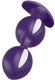 Анальный стимулятор Fun Factory B Balls Duo с переменным центром тяжести, фиолетовый