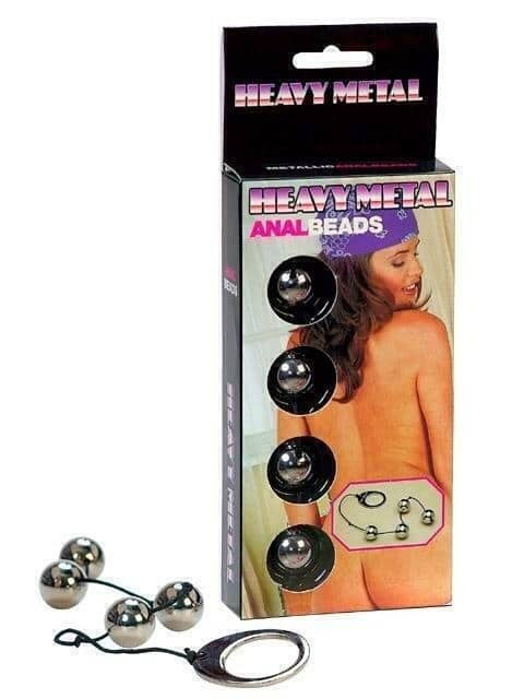 Анальные Шарики Heavy Metal Anal Beads Seven Creations серебряный от IntimShop