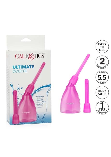 Анальный душ Calexotics Ultimate Douche, розовый от IntimShop