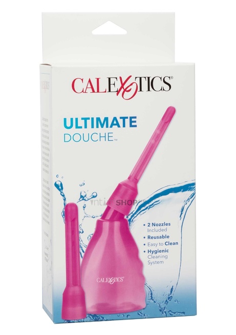 Анальный душ Calexotics Ultimate Douche, розовый от IntimShop