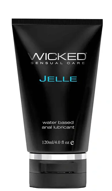 Анальный лубрикант Wicked Jelle на водной основе, 120 мл