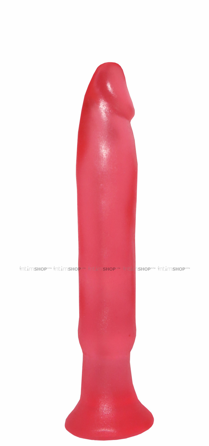 Анальный стимулятор без мошонки DD Джага-Джага МиФ 14 см, розовый