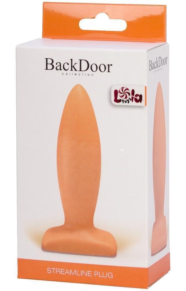 Анальный стимулятор Lola Games Back Door Streamline Plug, бежевый