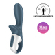 Анальный вибратор с расширением Satisfyer Air Pump Booty 2, серый