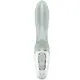 Анальный вибратор с расширением Satisfyer Air Pump Booty 3, серо-зеленый
